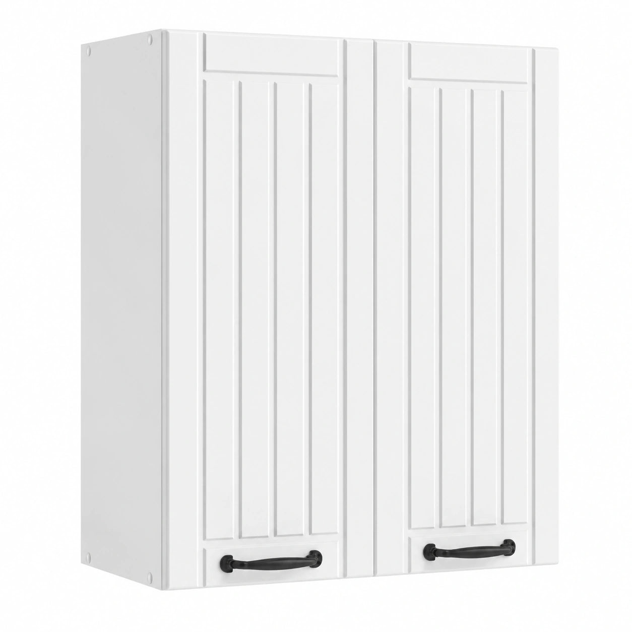 Vicco Armario de Pared Country Blanco 60 cm, Compatible con Módulos Fame-Line