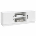 Mesa de TV Moderna 150 cm con Estante y Acabado Brillante
