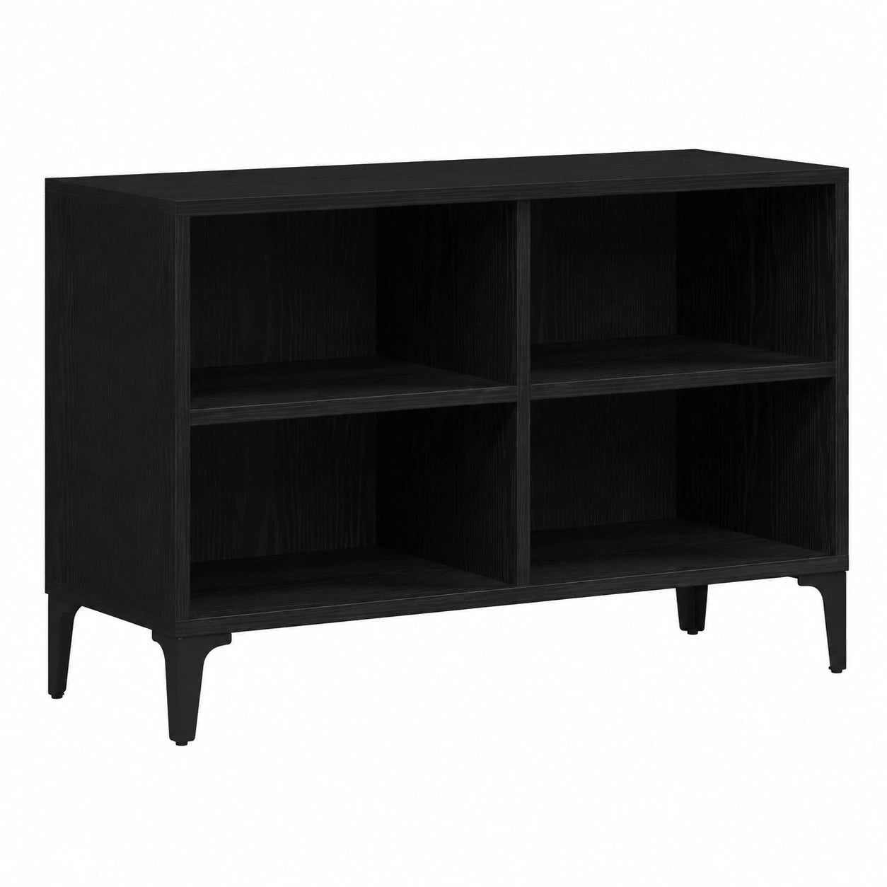 Soporte de TV de Madera Negro 70x30x50 cm para Salón, Centro de Entretenimiento Elegante y Funcional